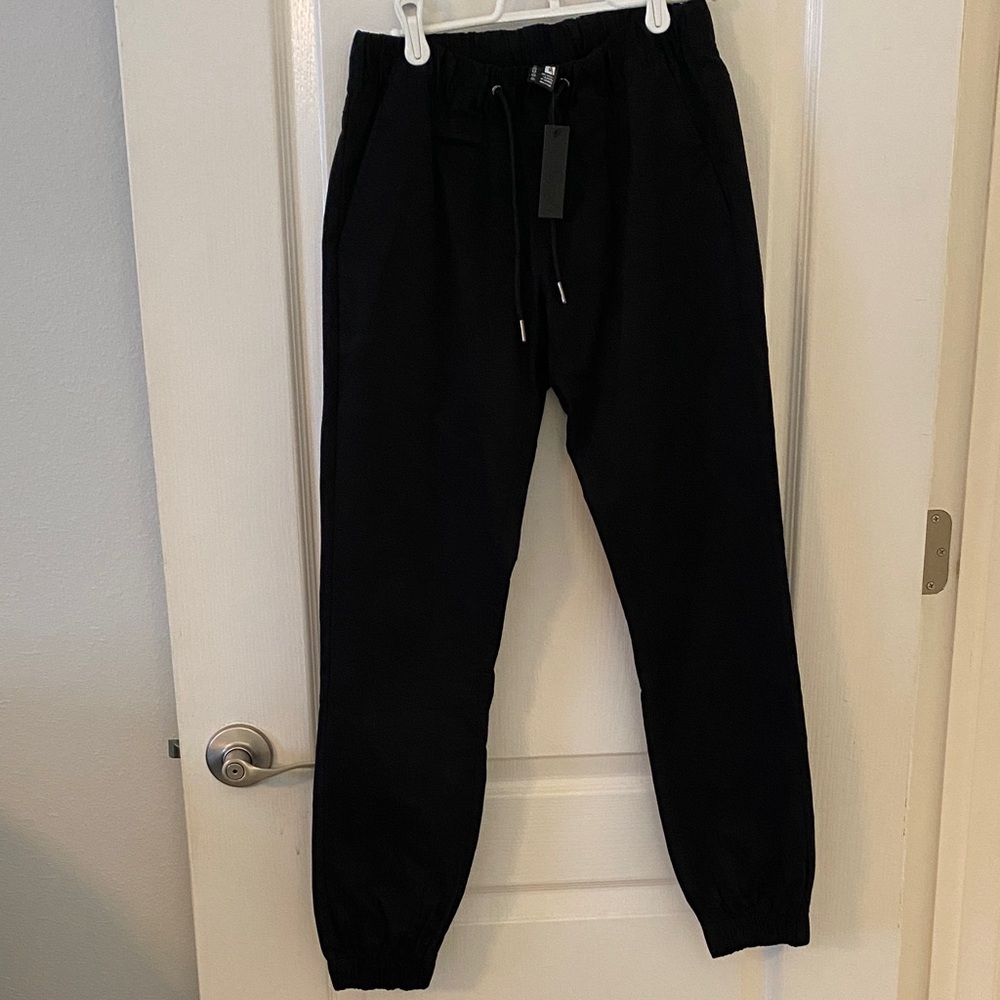 Alpha Forward Small Black Rover Jogger Pants